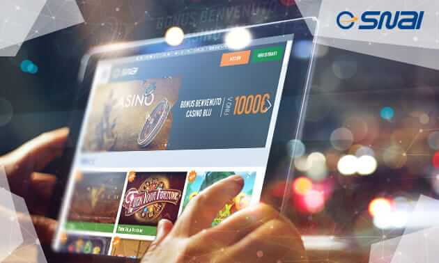 app smartphone tablet snai casino mobile