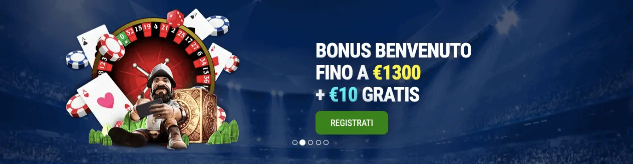 BetNero Casino bonus benvenuto