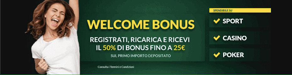 Betaland bonus benvenuto