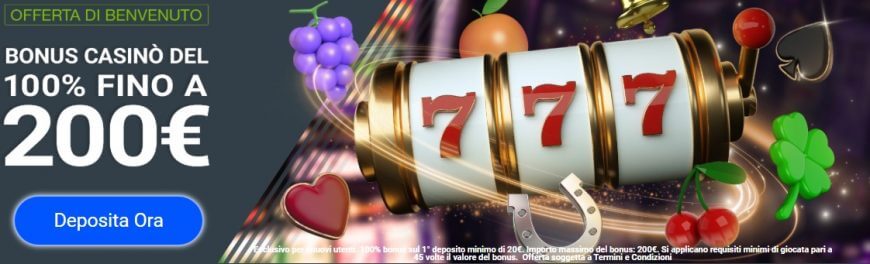 Codere Casino Bonus Benvenuto