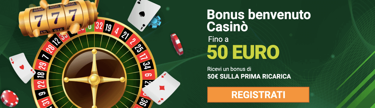 Sisal casino bonus benvenuto