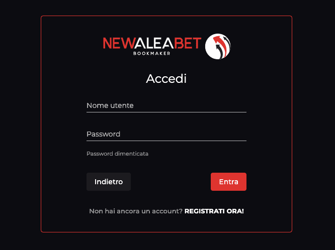 Newaleabet Casinò registrati