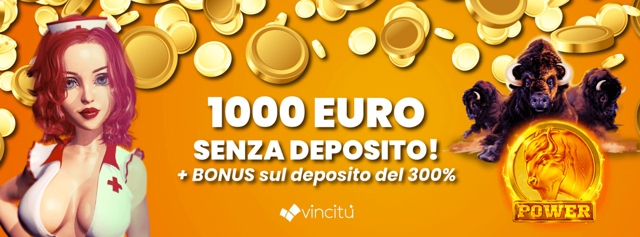 VinciTu Casino Bonus Benvenuto