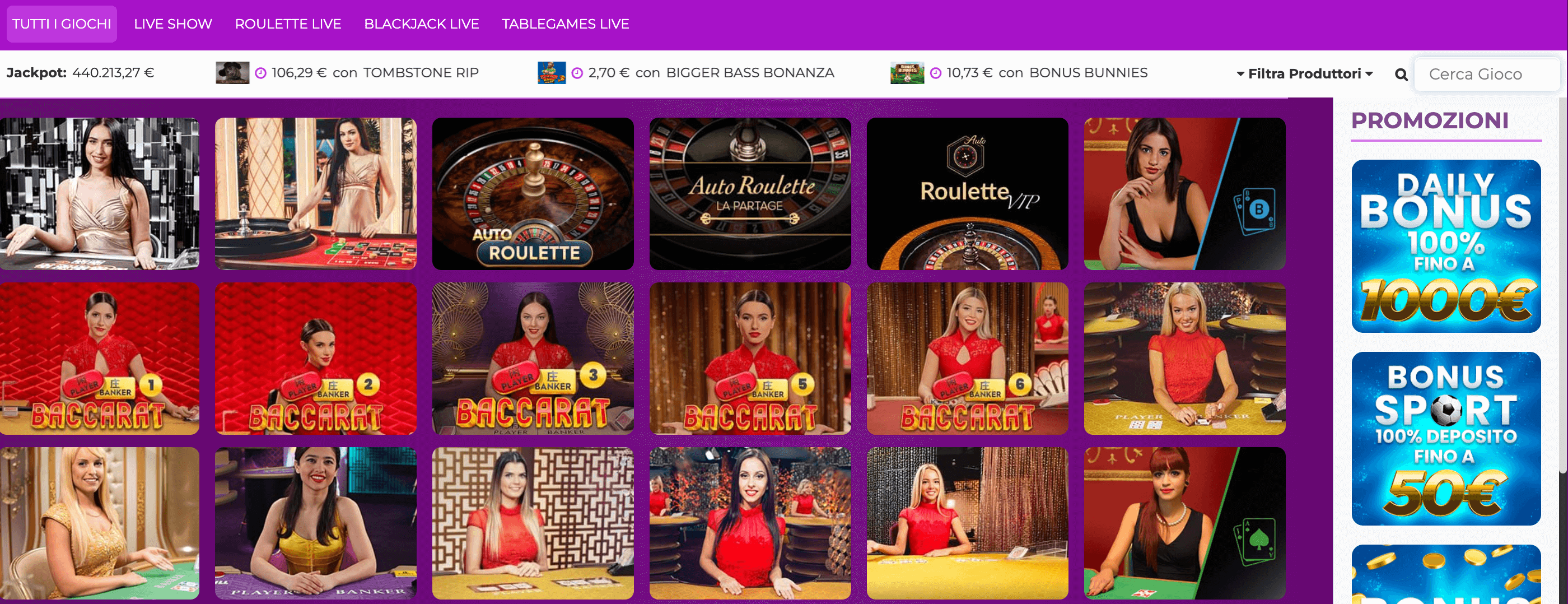 Win Casino Slot Live