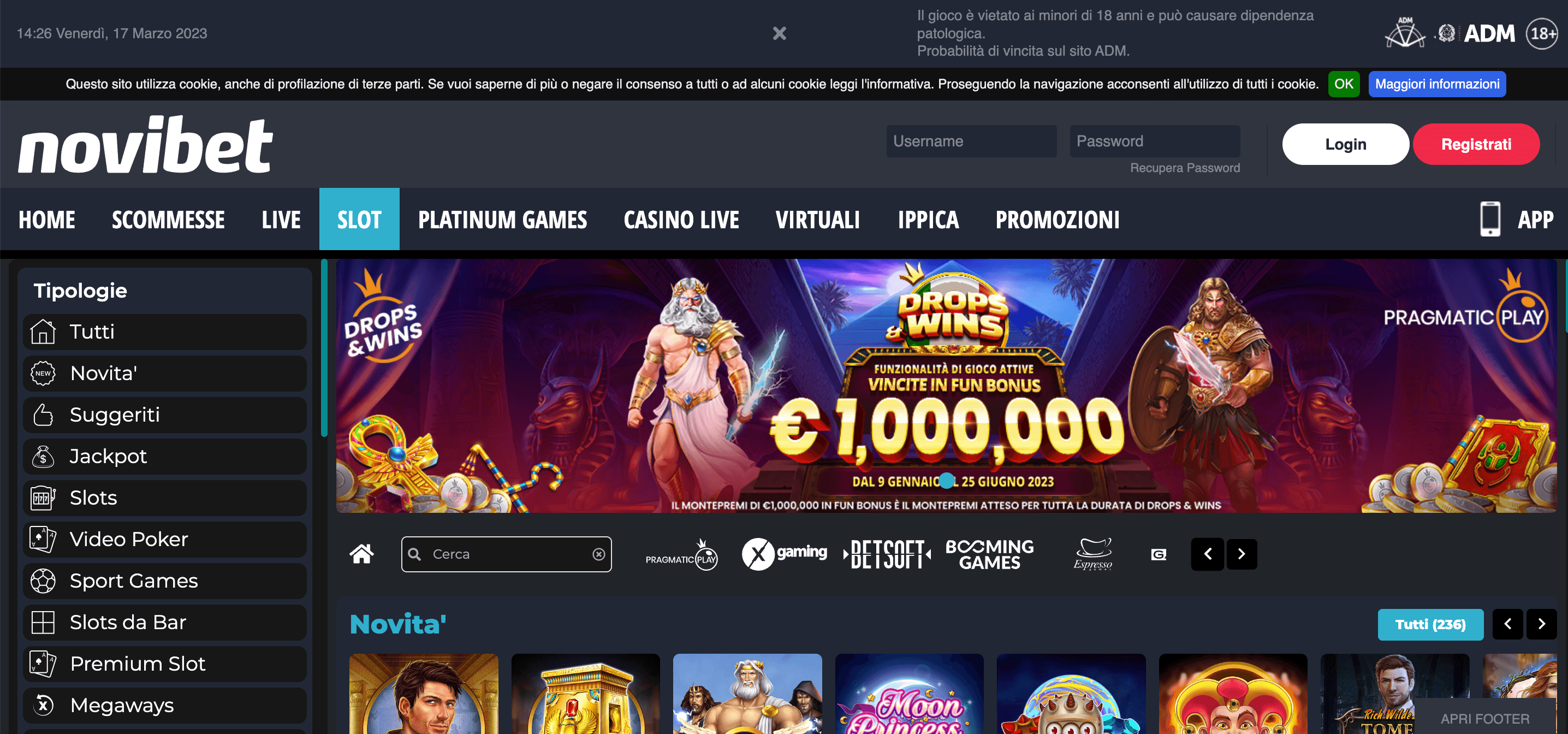 Novibet Casino Home Novibet Casino Home