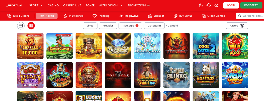 Sportium Casino Slot